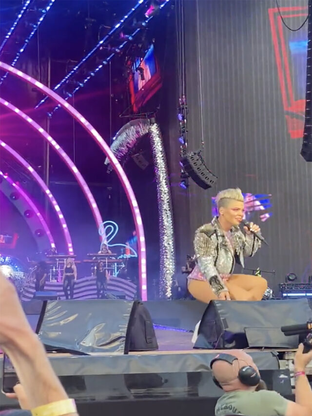 Why Pink shocked as a fan throws their mother’s ashes on stage?